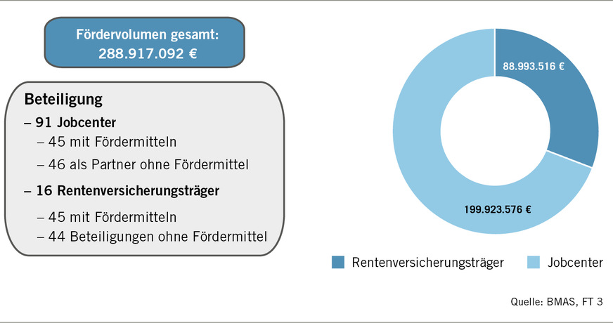 Abb. 3:  Modellprojekte des ersten Förderaufrufs (eigene Darstellung)