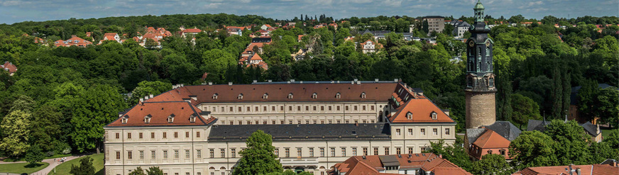 Weimar – Stadtblick mit Stadtschloss