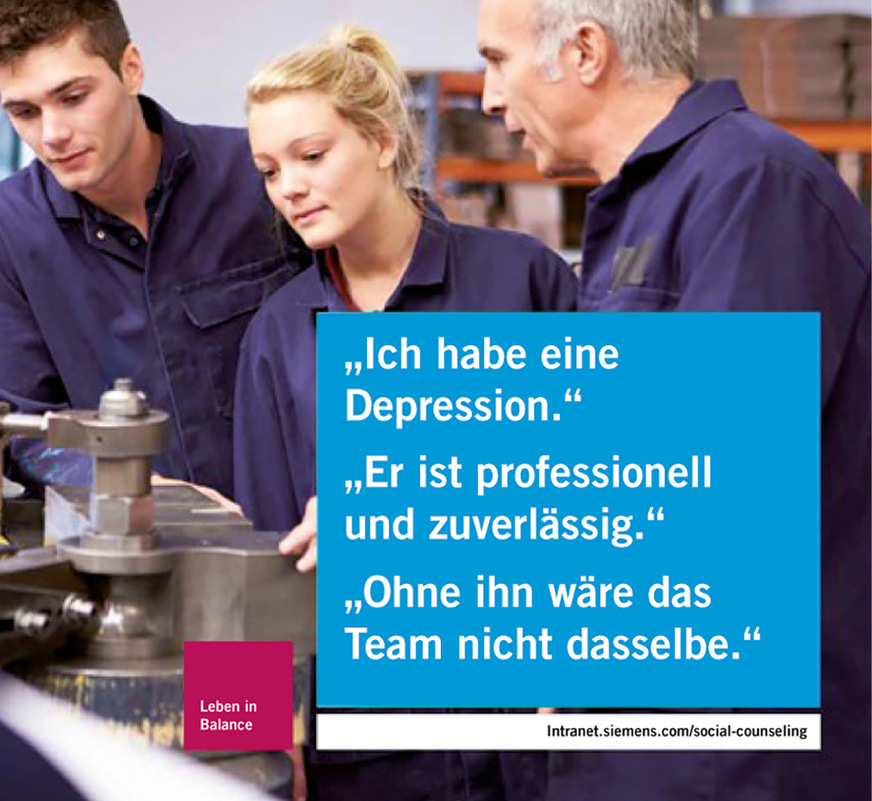Abb. 2:  Beispiel Medienkampagne (Quelle: Siemens)
