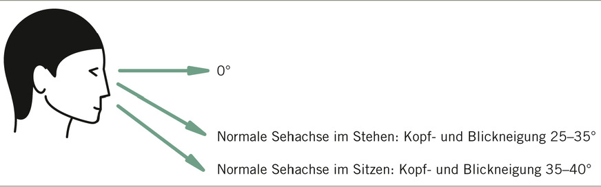 Abb. 2:  Sehachse