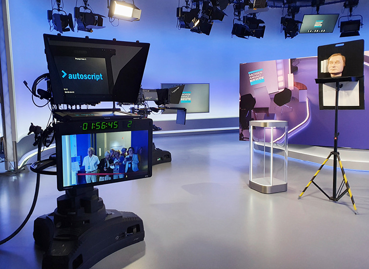 Studio des Mitteldeutschen Rundfunks (MDR)