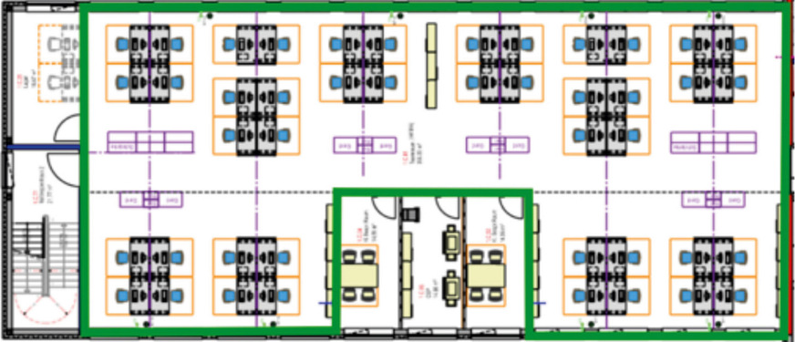 Abb. 5:  Grundriss Referenzprojekt (SoundComfort)