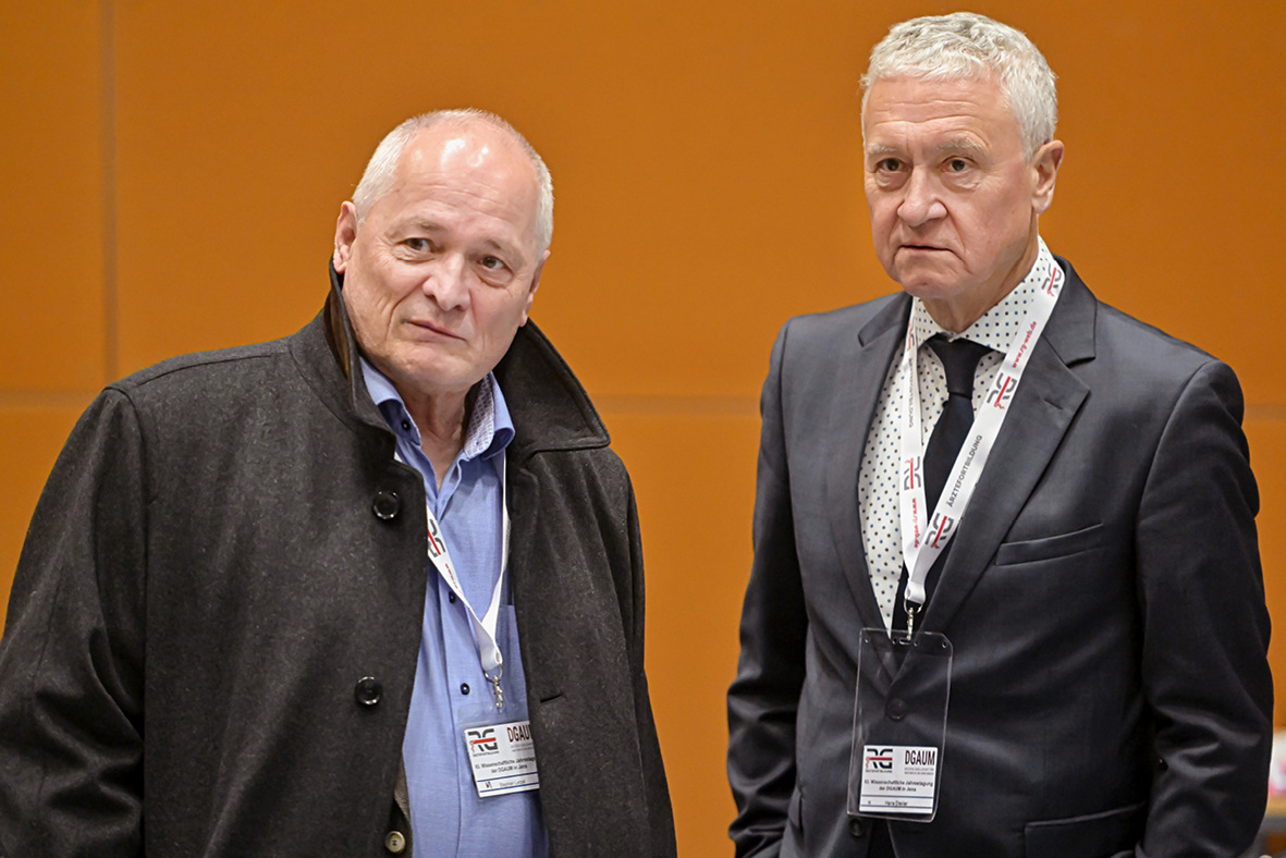 Auf Wiedersehen, Hans Drexler und Stephan Letzel! Die DGAUM sagt danke ...