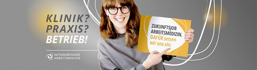 Den medizinischen Nachwuchs über das Tätigkeitsspektrum in der Arbeitsmedizin zu informieren, ist eine Aufgabe, die sich die Mitglieder des Aktionsbündnisses stellen.