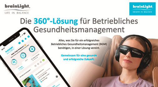 Ein Nachhaltigkeit versprechender Ansatz für ein Ausgleich schaffendes Betriebliches Gesundheitsmanagement (Quelle: brainLight)