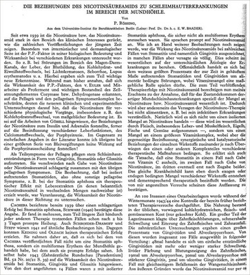 
 Abb. 4: 
 Aus: Rössing P, Klinische Wochenschrift 1944, S. 330
