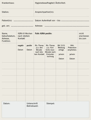 <p>
<span class="GVSpitzmarke"> Abb. 3: </span>
 Sammelbefundbogen: Tuberkulose-Kontakte
</p>