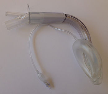 
 Abb. 2: 
 Larynxmaske
