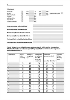 
Zweite Seite des Formulars einer Arbeitsschutzvereinbarung für Zeitarbeitsbeschäftigte [1]
