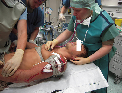 
 Abb. 1: 
 Schockraum



