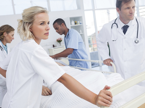 



Der Alltag von Mitarbeitern im Gesundheitswesen ist oft von Hektik und Stress geprägt
