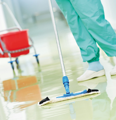 



Flächendesinfektion wird routinemäßig nach krankenhaushygienischen Vorgaben durchgeführt
