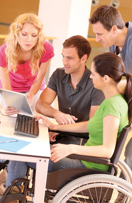 



Chronisch kranke Beschäftigte benötigen oft Unterstützung, aber auch Vertrauen in ihre Fähigkeiten
