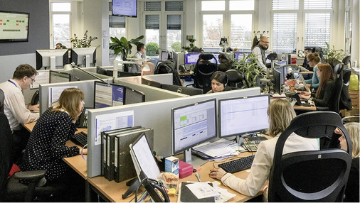
 Abb. 3: 
 Assistance Center International SOS Frankfurt
