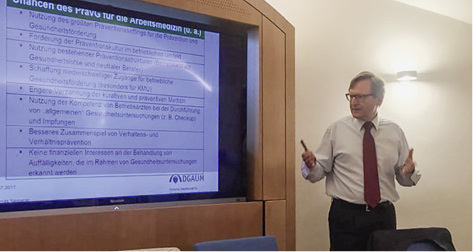 



Das Präventionsgesetz: Chancen für die BGF und die Arbeitsmedizin
