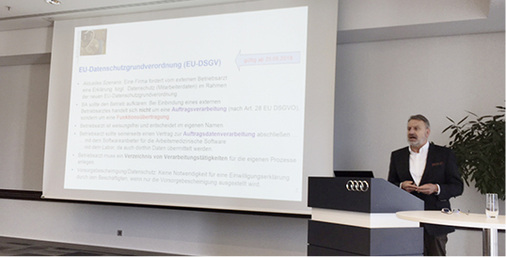 



Dr. Uwe Gerecke referiert zum Update Arbeitsmedizin

