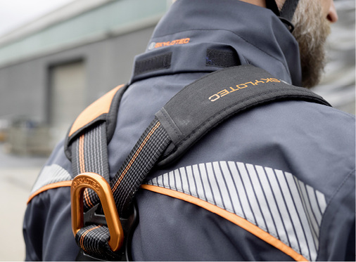 



 Abb. 5: 
 Eine auffällige Farbgebung erleichtert es, Hauptanschlagpunkte eindeutig zu erkennen
