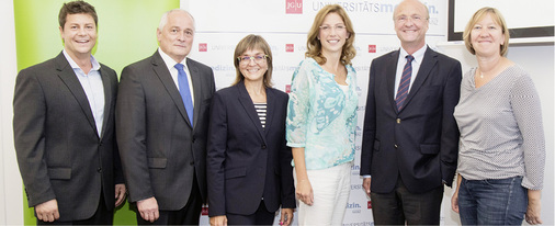 <p>
</p>

<p>
v.l.: Dr. Pavel Dietz, Prof. Dr. Stephan Letzel, BARMER-Landesgeschäftsführerin Dunja Kleis, Gesundheitsministerin Sabine Bätzing-Lichtenthäler, Prof. Dr. Ulrich Förstermann und Prof. Dr. Birgit Stark
</p> - © Foto: Stefan F. Sämmer

