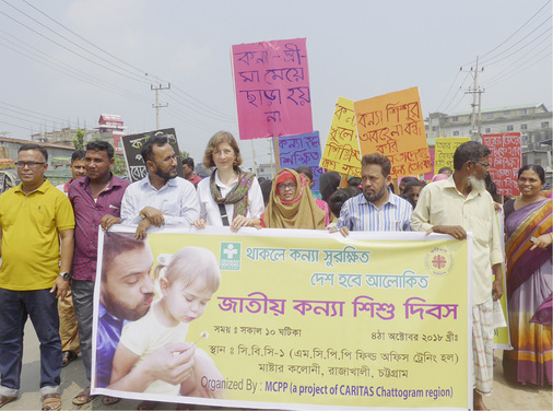 



 Abb. 4: 
 Umzug am Girls’Day
