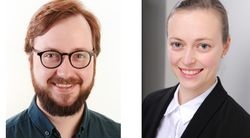 Dr. Julia Surikow und Stefan Kilz wurden mit dem Ehrenpreis ausgezeichnet