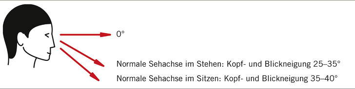  Abb. 1:    Sehachse (eigene Darstellung)