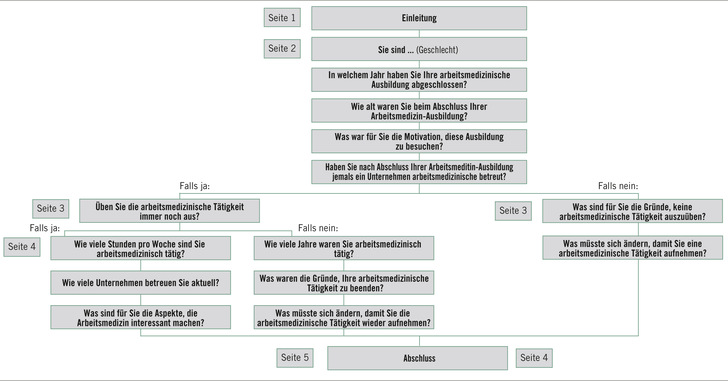 Abb. 1:    Fragebogen – Struktur