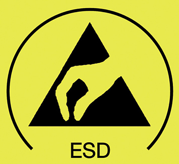  Abb. 1:   ESD-Zeichen