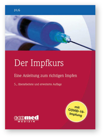 Wolfgang Jilg 
 
 Der Impfkurs
 
 5. Aufl., 266 Seiten, 
ecomed Medizin, Landsberg am Lech, 2021.
 
 ISBN: 978-3-609-51077-4
 
 Preis: 34,99 €