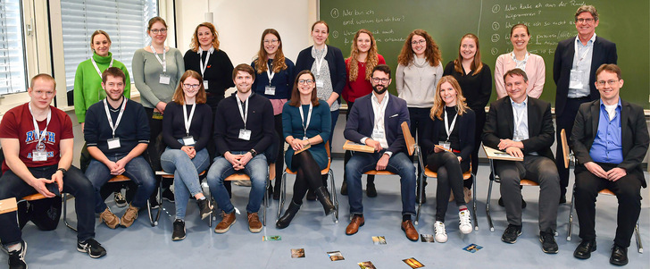 Die Teilnehmenden des Nachwuchssymposiums vom Aktionsbündnis Arbeitsmedizin