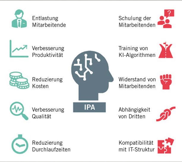 Abb. 1:    Potenziale und Herausforderungen von IPA (nach Cost Reyes 2024)