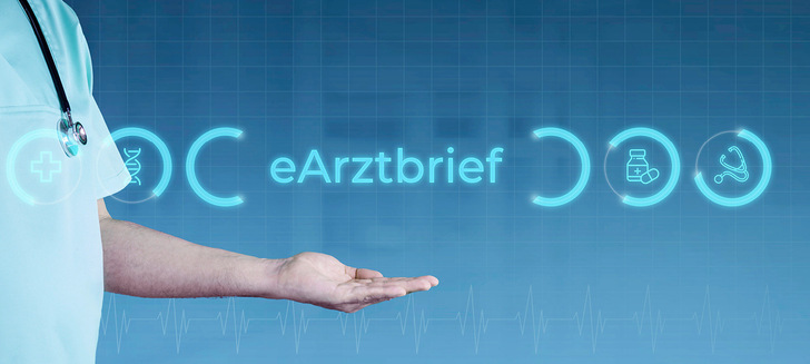 Der Vorteil des E-Arztbriefs besteht darin, dass die enthaltenen Informationen so strukturiert hinterlegt sind, dass sie direkt in das PVS übertragen werden können