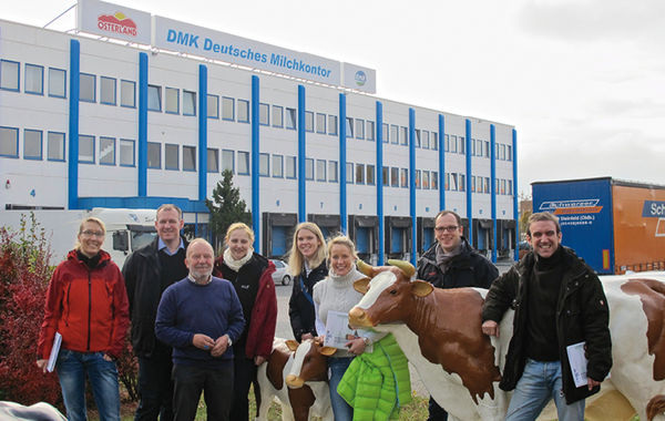 <p>
Die docs@work-Teilnehmer des letzten Jahres beim Deutschen Milchkontor
</p>
