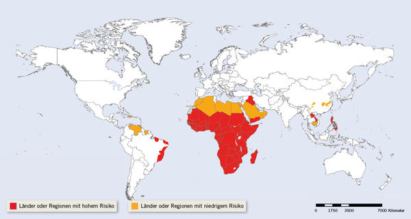 <p>
<span class="GVSpitzmarke"> Abb. 1: </span>
 Verbreitung der Schistosomiasis laut WHO (Quelle: www.who.int, Abruf am 01.04.2013)
</p>