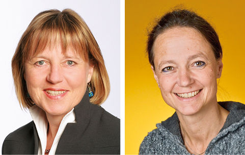 <p>
Dr. med. Monika Stichert (li.) und Gabriele Schwerdtfeger (re.)
</p>