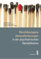 
Gerhard Lenz et al.


Berufsbezogene Herausforderungen in der psychiatrischen Rehabilitation


152 S., Verlag Facultas, Wien, 2013.


ISBN 978-3-7089-0965-3, Preis: € 21,40






