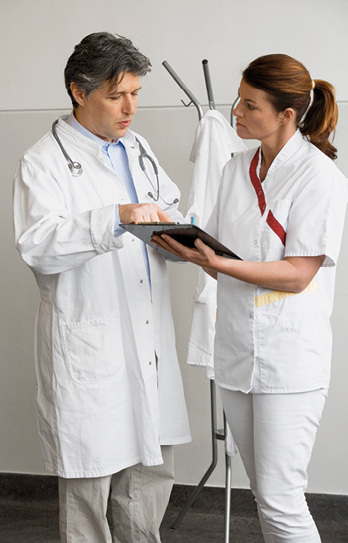 



Die MFA/Arzthelferin kann den Betriebsarzt in unterschiedlichen Bereichen unterstützen
