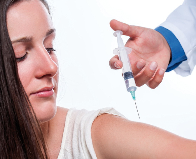 <p>
</p>

<p>
Impfungen sind Teil der arbeitsmedizinischen Vorsorge bei Tätigkeiten mit biologischen Arbeitsstoffen
</p> - ©  karelnoppe/Thinkstock

