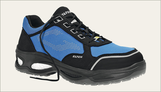 



Für die Laufsohlenkonstruktion des Lennox ESD S1 von Elten wird als Sohlen-kern Infinergy verwendet, eine Entwicklung von BASF
