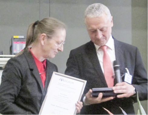 
Verleihung der Joseph-Rutenfranz-Medaille an Frau Prof. Dr. Regina Stoll
