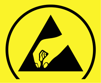 
 Abb. 1 
 ESD-Zeichen
