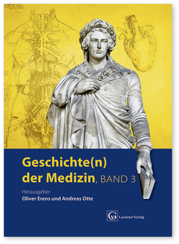 <p>
O. Erens, A. Otte (Hrsg.)
</p>

<p>
<b>Geschichte(n) der Medizin, Band 3</b>
</p>

<p>
1. Aufl., 208 Seiten, Gentner Verlag, Stuttgart, 2017
</p>

<p>
ISBN: 978-3-87247-773-6
</p>

<p>
Preis: 38,00 €
</p>