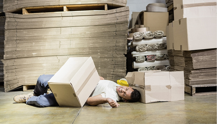 
Um Unfälle zu vermeiden, müssen die Oberflächen der Fußböden so gestaltet sein, dass sie den sicheren Betrieb in der Betriebsstätte gewährleisten



