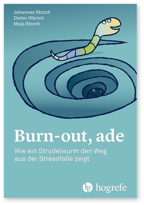 <p>
Johannes Storch, Dieter Olbrich, Maja Storch
</p>

<p>
<b>Burn-out, ade – Wie ein Strudelwurm den Weg aus der Stressfalle zeigt</b>
</p>

<p>
1. Auflage, 187 Seiten, Hogrefe Verlag, Bern, 2018
</p>