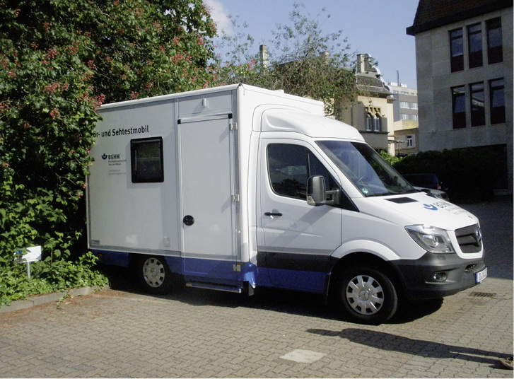 



 Abb. 1: 
 Außenansicht des Untersuchungsmobils
