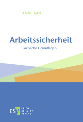 Anke Kahl (Hrsg.)  
 Arbeitssicherheit
Fachliche Grundlagen 
 Hardcover, 740 Seiten, Erich Schmidt Verlag, Berlin, 2019. 
 ISBN: 978-3-503-17120-0 
 Preis: 69,90 €