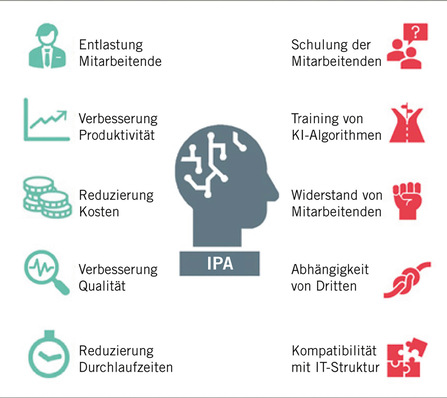 Abb. 1:    Potenziale und Herausforderungen von IPA (nach Cost Reyes 2024)