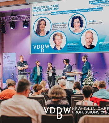 Podiumsdiskussion: Beschäftigungsfähigkeit im Gesundheits- und Sozialwesen