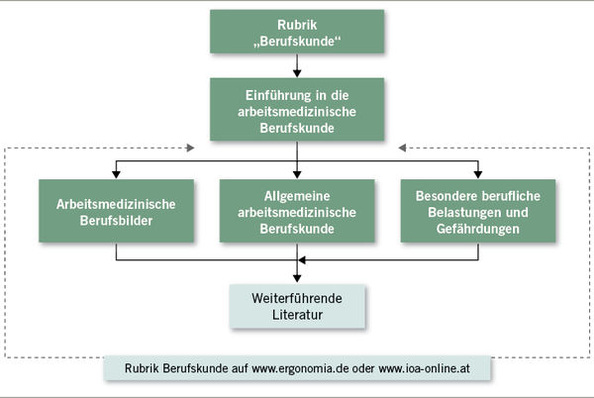
 Abb. 1: 
 Überblick zum Archiv der arbeitsmedizinischen Berufskunde
